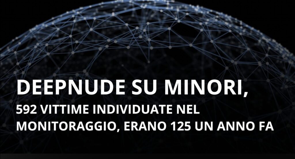 Articolo Deepnude minori 2026