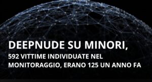 Articolo Deepnude minori 2026
